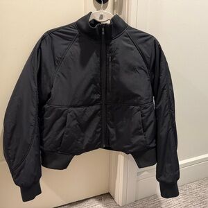 lululemon athletica Black Bomber Jacket